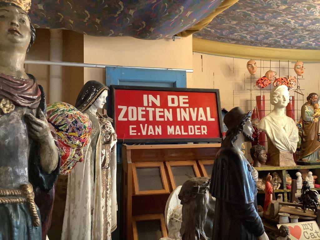 Prachtig Cafebord ( glasplaat handgeschilderd), Enlèvement