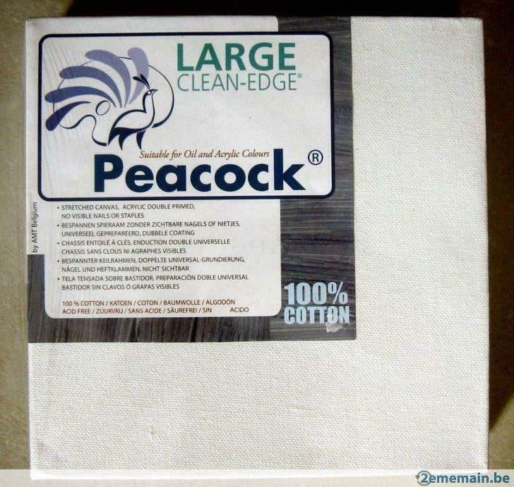set van 2 canvasframes - 100% katoenen canvas, Ophalen of Verzenden, Doek