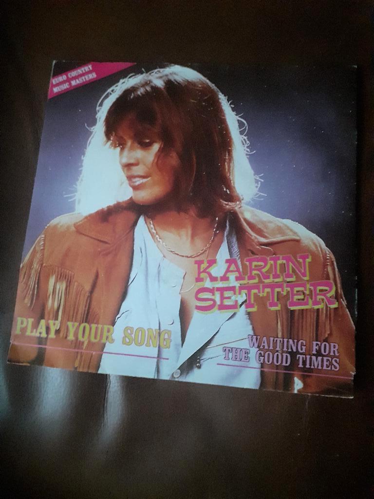 45T Karin Setter : Play your song (Belpop), Enlèvement ou Envoi