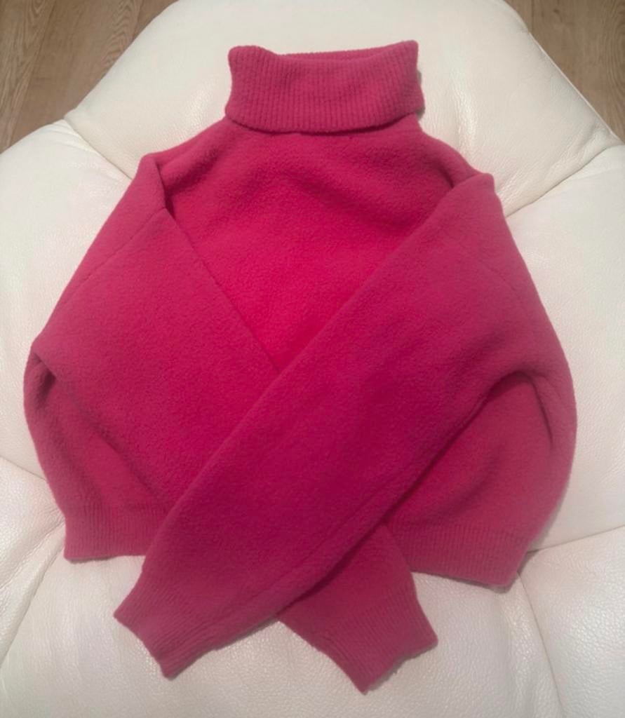 Pull fuschia rose Zara taille M, Enlèvement, Comme neuf, Rose