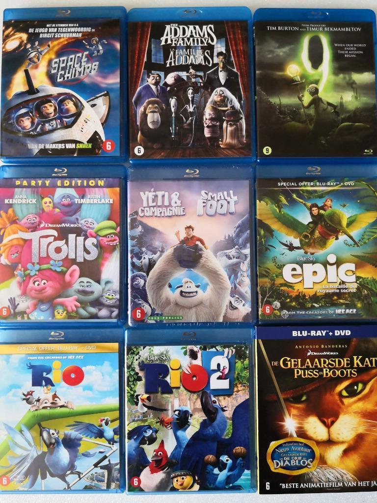 Diverse teken en animatiefilms op blu-ray uit te kiezen (#2), Enlèvement ou Envoi