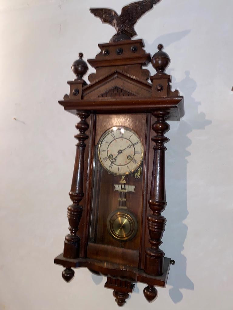 Oude Antieke Hangklok, Antiek en Kunst, Ophalen