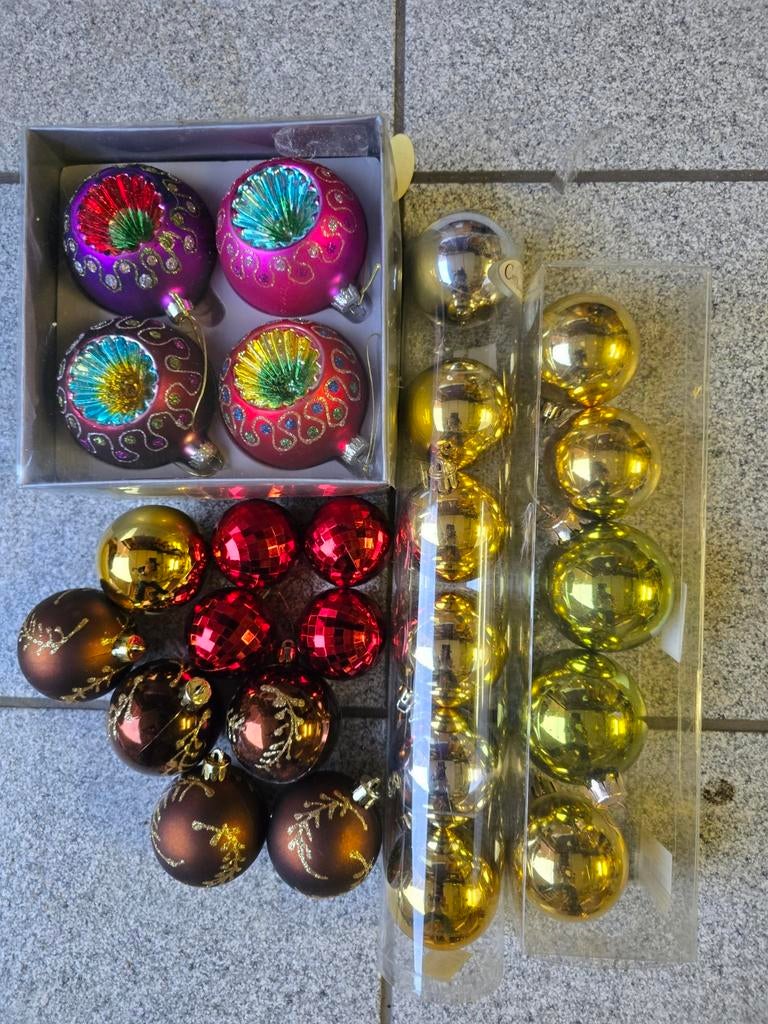 Allerlei kerstballen!, Ophalen, Gebruikt