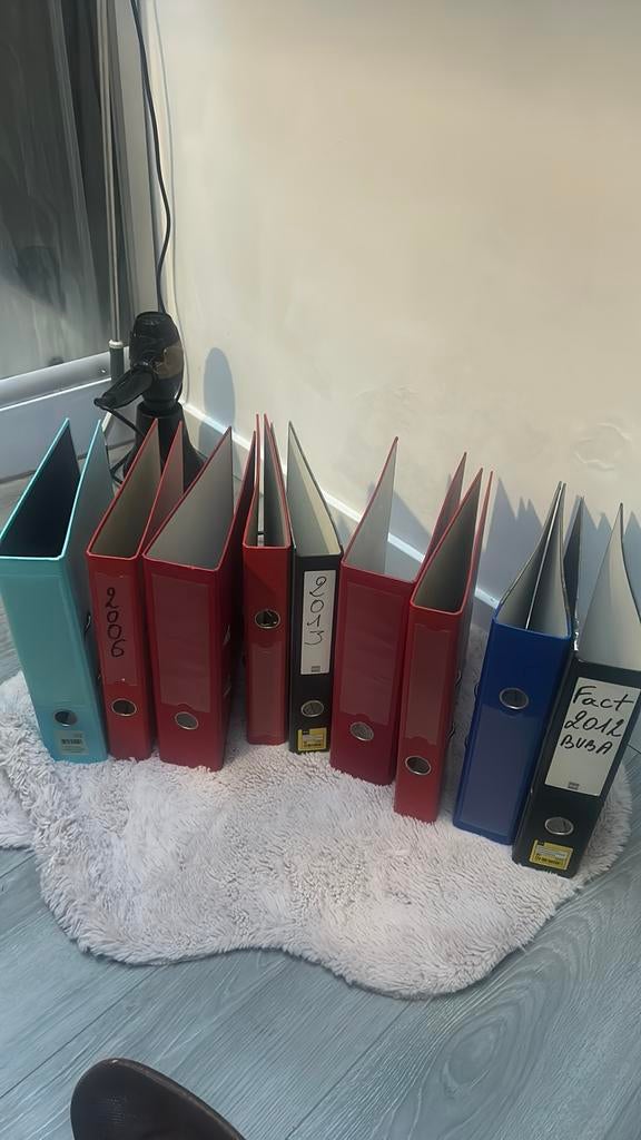 Ringmappen, Ophalen, Gebruikt