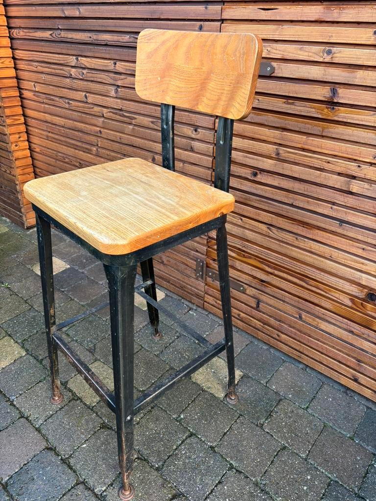 Chaise de bar industrielle, Enlèvement, Comme neuf