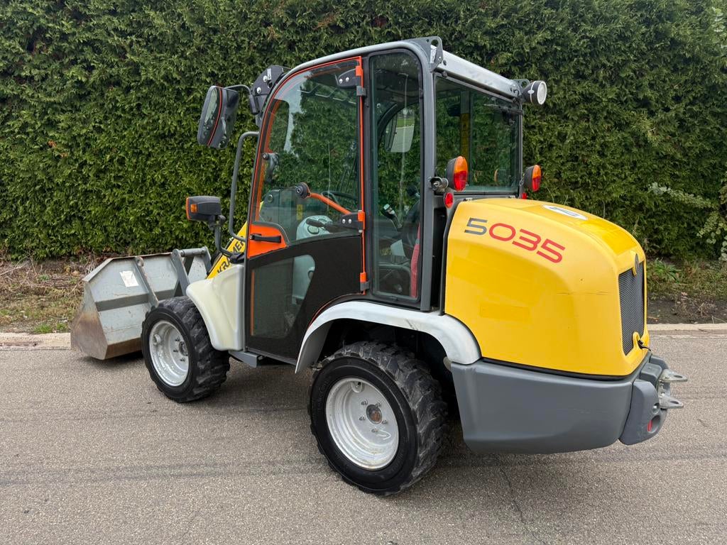 Kramer 5035 wiellader, Ophalen, Graafmachine