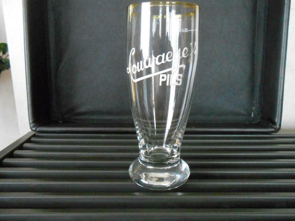 Louwaege's Pils 25cl. bierglas, Verzamelen, Ophalen of Verzenden, Zo goed als nieuw, Glas of Glazen, Overige merken
