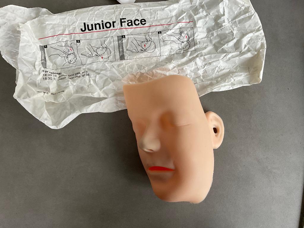 Junior face Nieuw Leardal reanimatiepop, Diversen, Ophalen of Verzenden, Nieuw