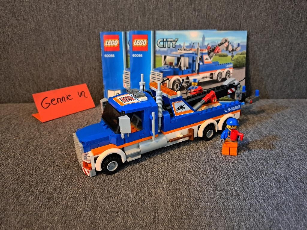 Lego City 60056 - Sleepwagen, Enlèvement ou Envoi, Utilisé, Ensemble complet, Lego