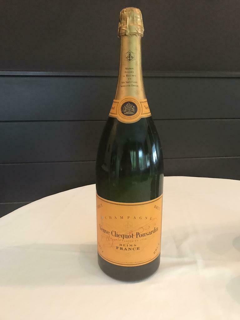DUMMY fles Dubbele Magnum / 3L Champagne Veuve clicquot, Ophalen of Verzenden, Zo goed als nieuw, Champagne