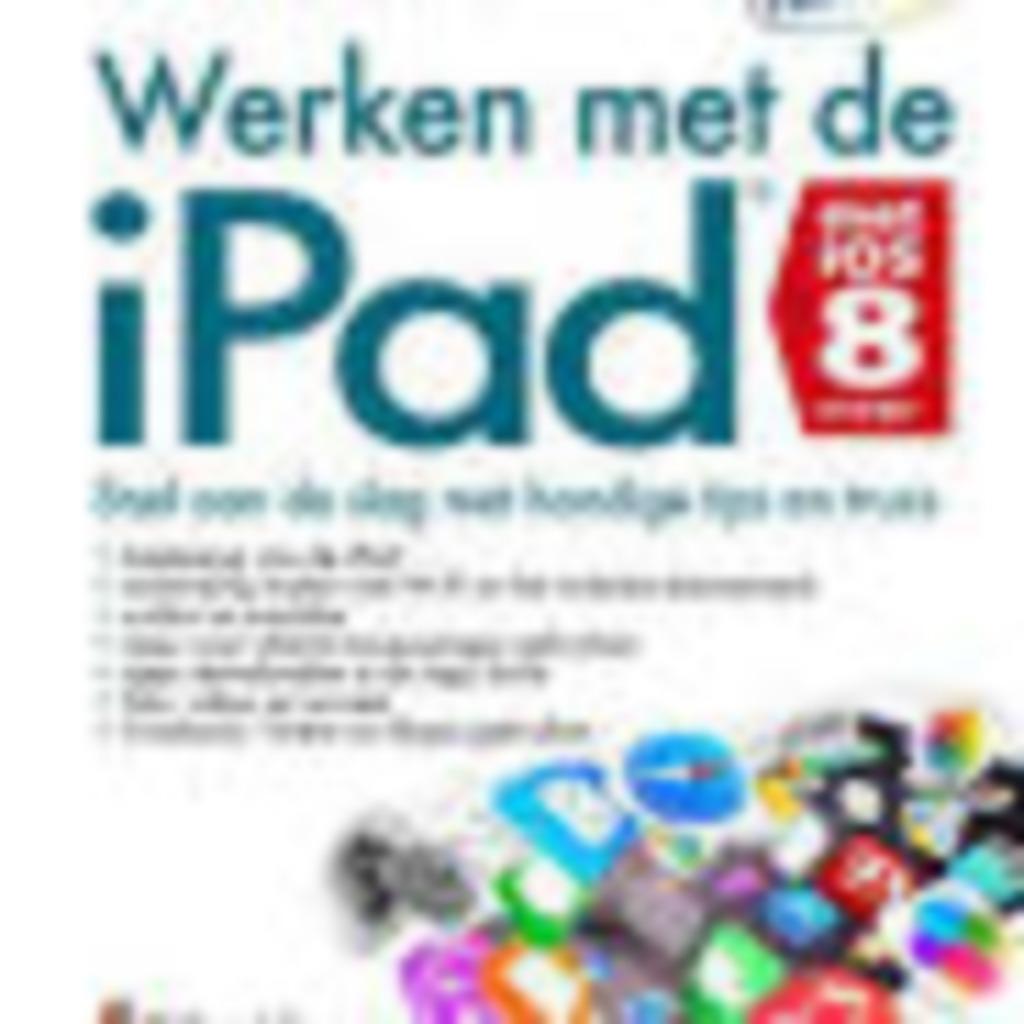 Basisgids werken met de Ipad met ios8 en hoger 280 blz, Ophalen of Verzenden, Zo goed als nieuw