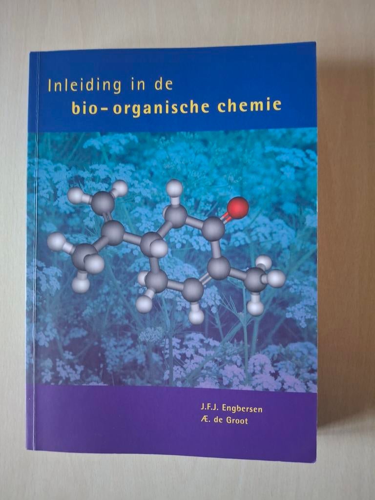 AE. de Groot - Inleiding in de bio-organische chemie, Boeken, Ophalen, AE. de Groot; J.F.J. Engbersen