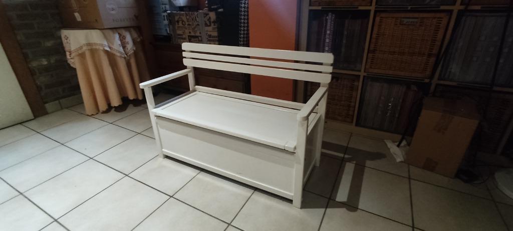 Vintage massief houten kinderkamer bankje merk Kibofa, Kinderen en Baby's, Ophalen, Zo goed als nieuw, Overige typen