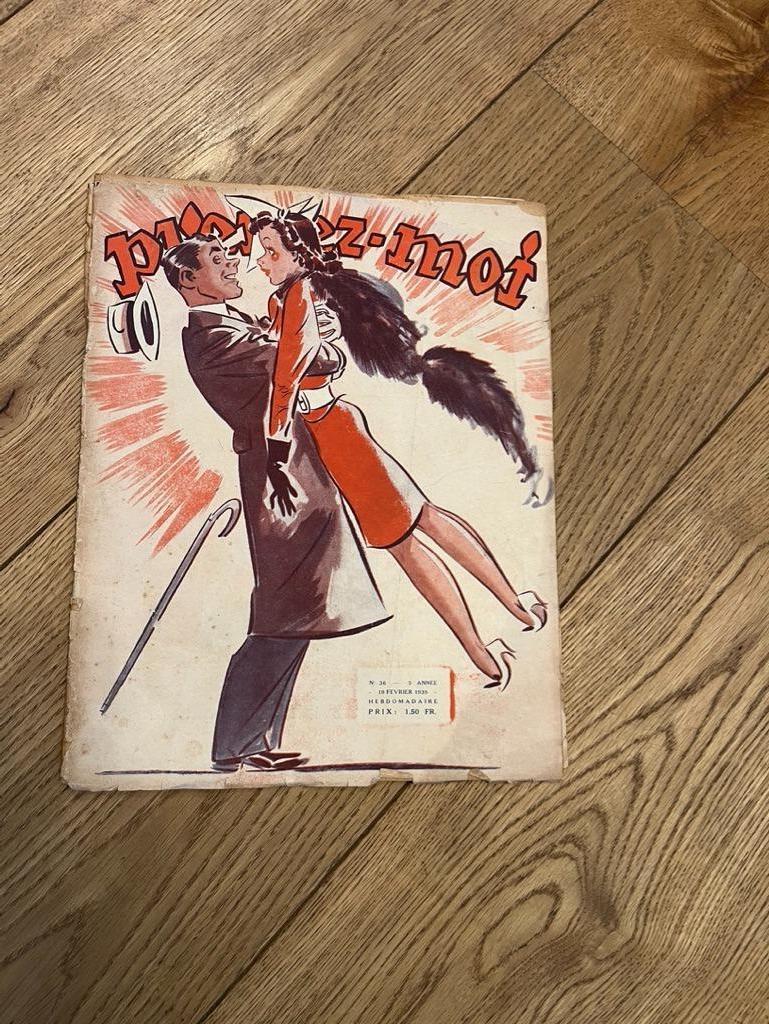 Magazine vintage Prenez-moi, Ophalen of Verzenden, 1920 tot 1940, Tijdschrift