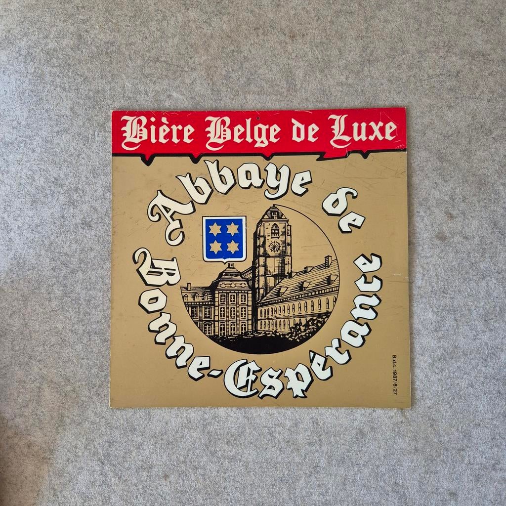 Abbeye de Bonne-Espérance, reclamebordje, Collections, Enlèvement ou Envoi