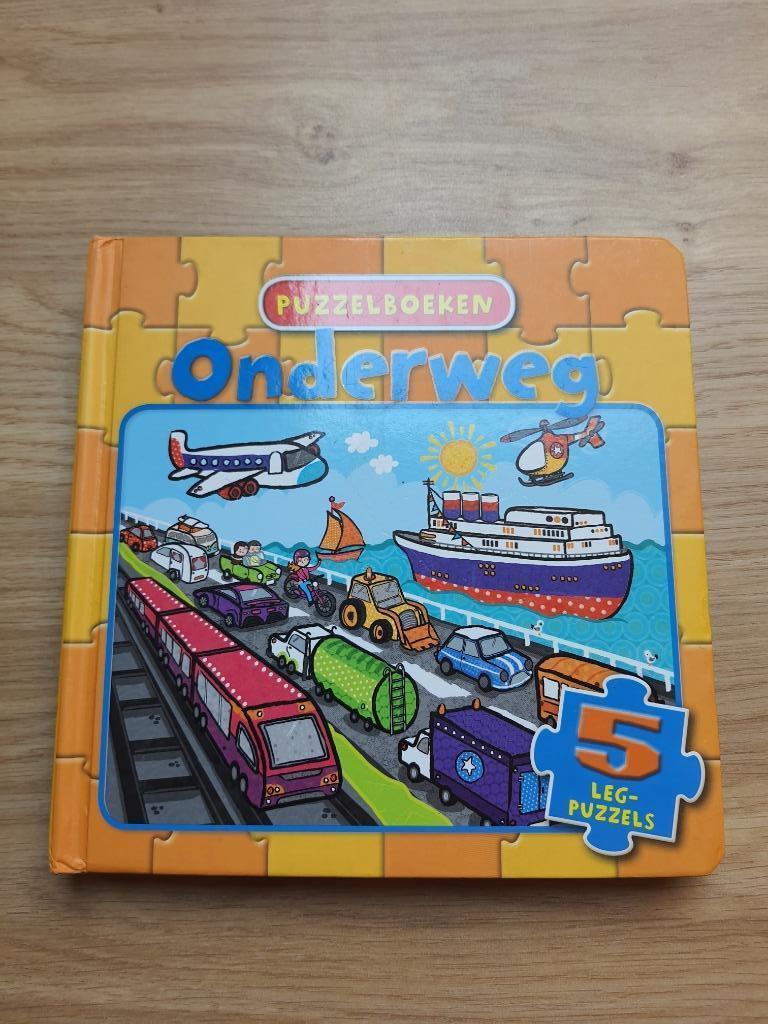 4 puzzelboeken (Samson, Onderweg, Roodkapje, Het kasteel), Kinderen en Baby's, Ophalen, Minder dan 10 stukjes, Zo goed als nieuw