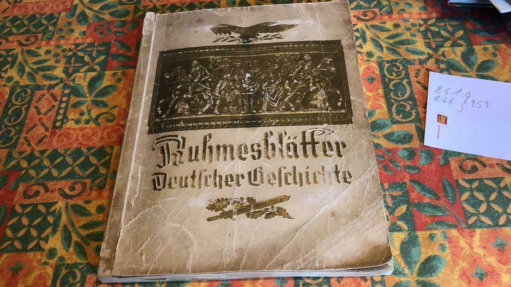Chromo Ruhmesblatter (az), Enlèvement ou Envoi, Utilisé, Album d'images