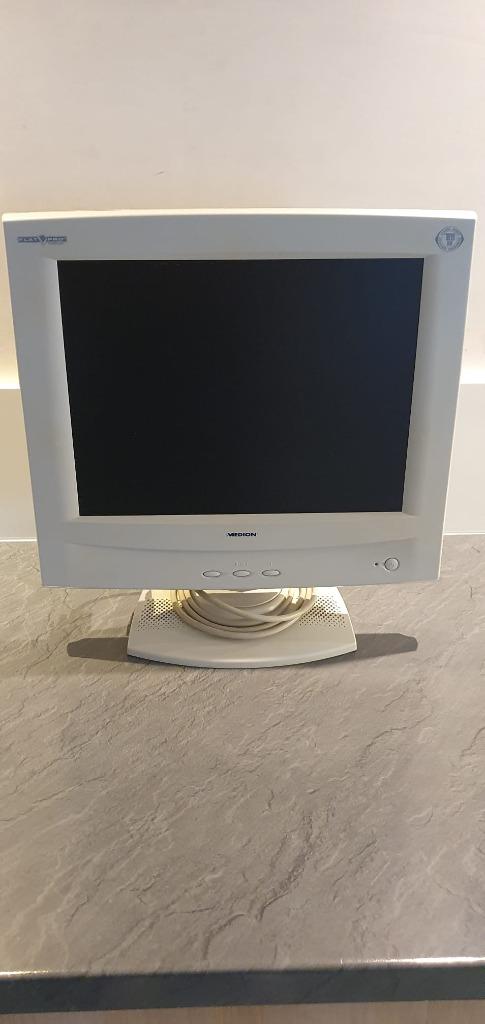 PC scherm - Medion 15 inch (VGA) - Zacht prijsje, Informatique & Logiciels, Moniteurs, Comme neuf, 60 Hz ou moins, VGA, Haut-parleurs intégrés