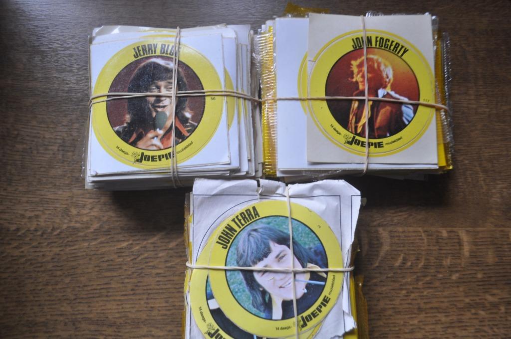 JOEPIE 25 STICKERS VAN DE JAREN 70e, Ophalen of Verzenden, Zo goed als nieuw, Meerdere stickers