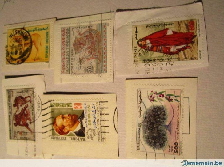 30 verschillende gestempelde postzegels, Postzegels en Munten, Ophalen of Verzenden