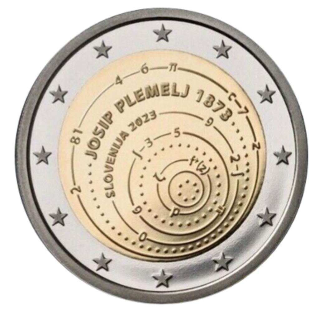 2 euro Slovenië 2023 Josip Premelj, Ophalen of Verzenden, Slovenië, 2 euro
