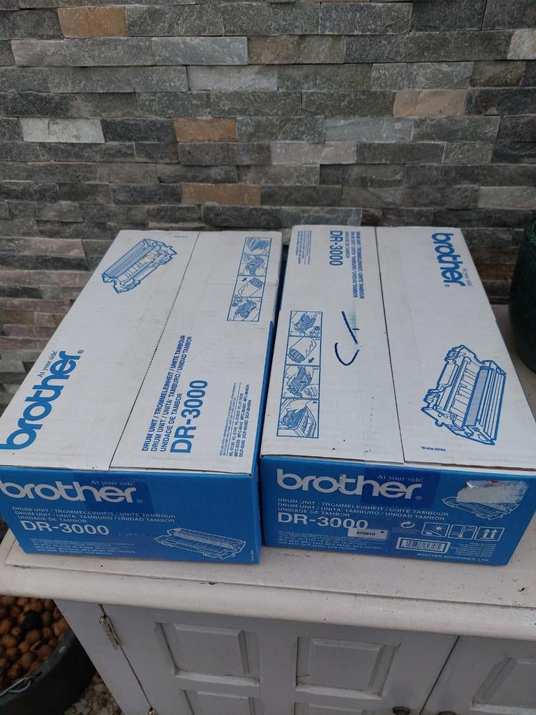 Brother DR-3000 drum 2 stuks, nieuw, origineel, Ophalen of Verzenden, Nieuw, Toner, Brother