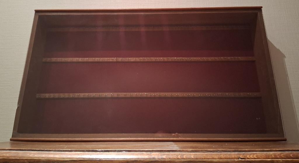 XL display hangkast, vitrinekast voor medailles, ..., Ophalen, 50 tot 100 cm, Glas, Minder dan 100 cm