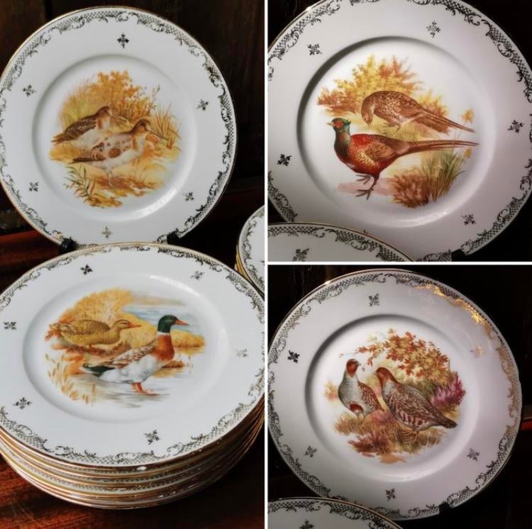 Porseleinen speelset van Limoges, Ophalen