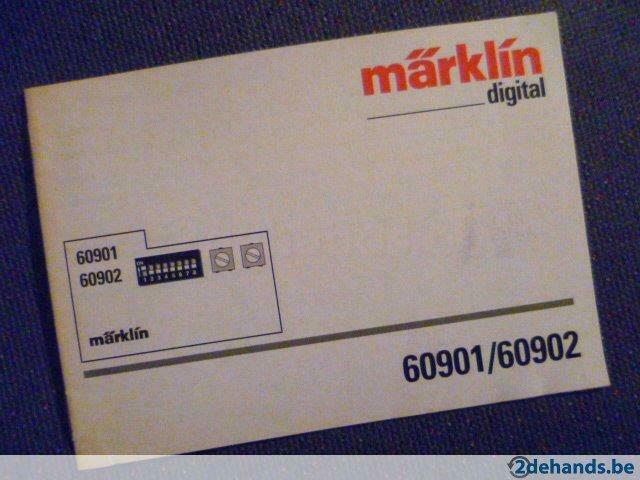 Marklin digital 60901/60902, Delta control/pilot 6604/6605, Envoi, Utilisé