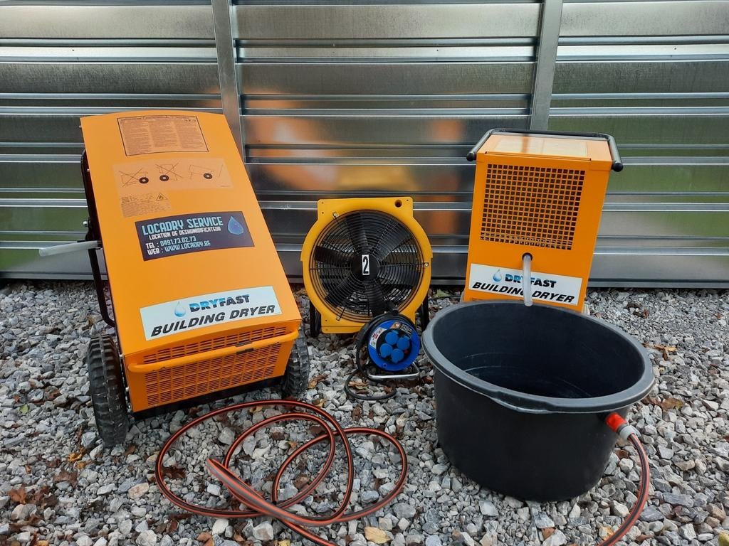 Deshumidificateur professionnel location 💦, Ophalen of Verzenden, Zo goed als nieuw, Ventilator
