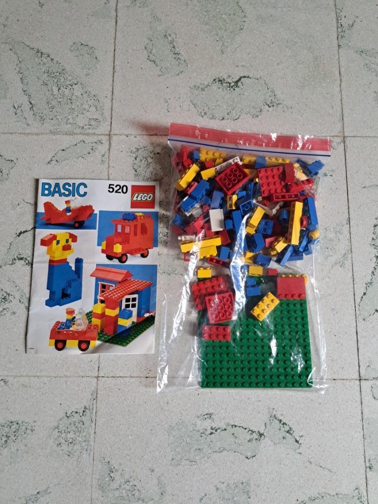 Ensemble de construction de base LEGO 520 Ensemble de constr, Enlèvement, Utilisé, Ensemble complet, Lego