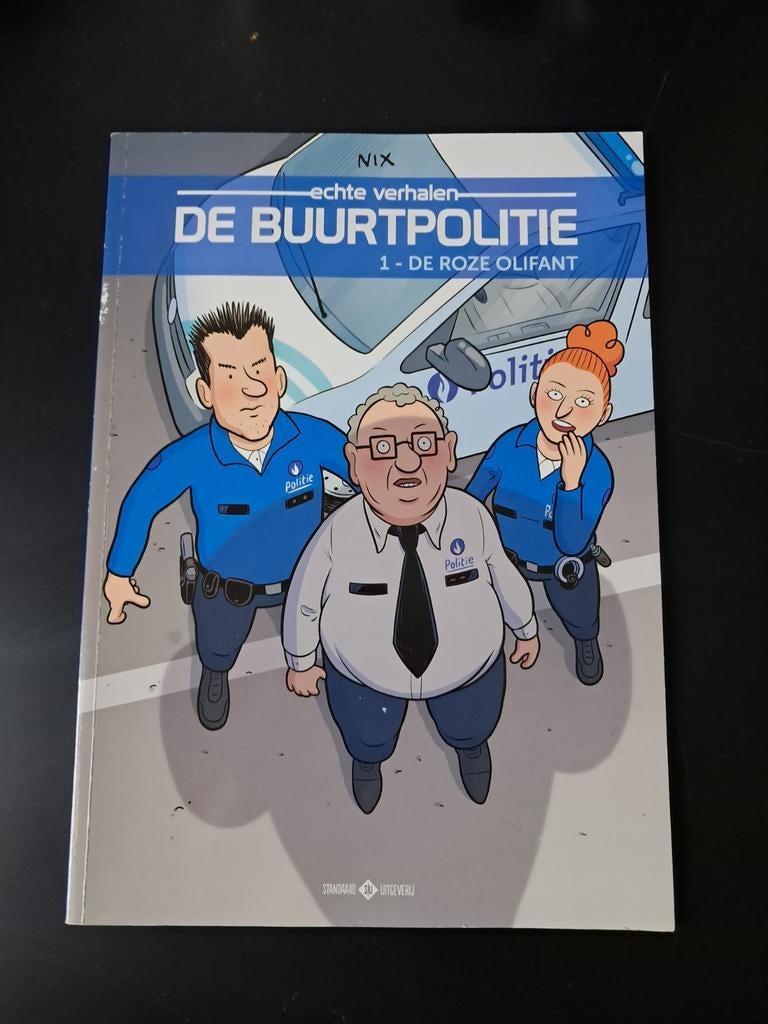 strip De Buurpolitie De roze olifant, Ophalen, Nieuw, Nix