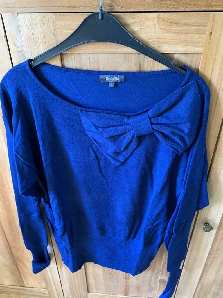 Pull bleu Cobalt, Comme neuf, Bleu