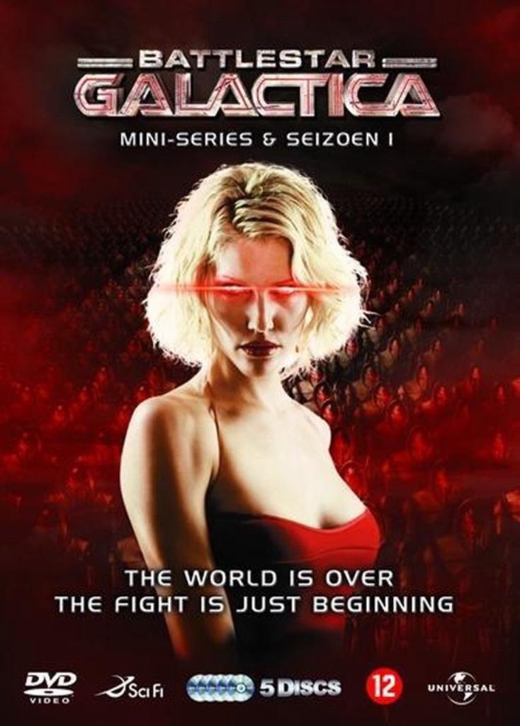 Battlestar galactica seizoen 1&2 dvd box, À partir de 16 ans, Enlèvement ou Envoi, Comme neuf, Science-Fiction et Fantasy