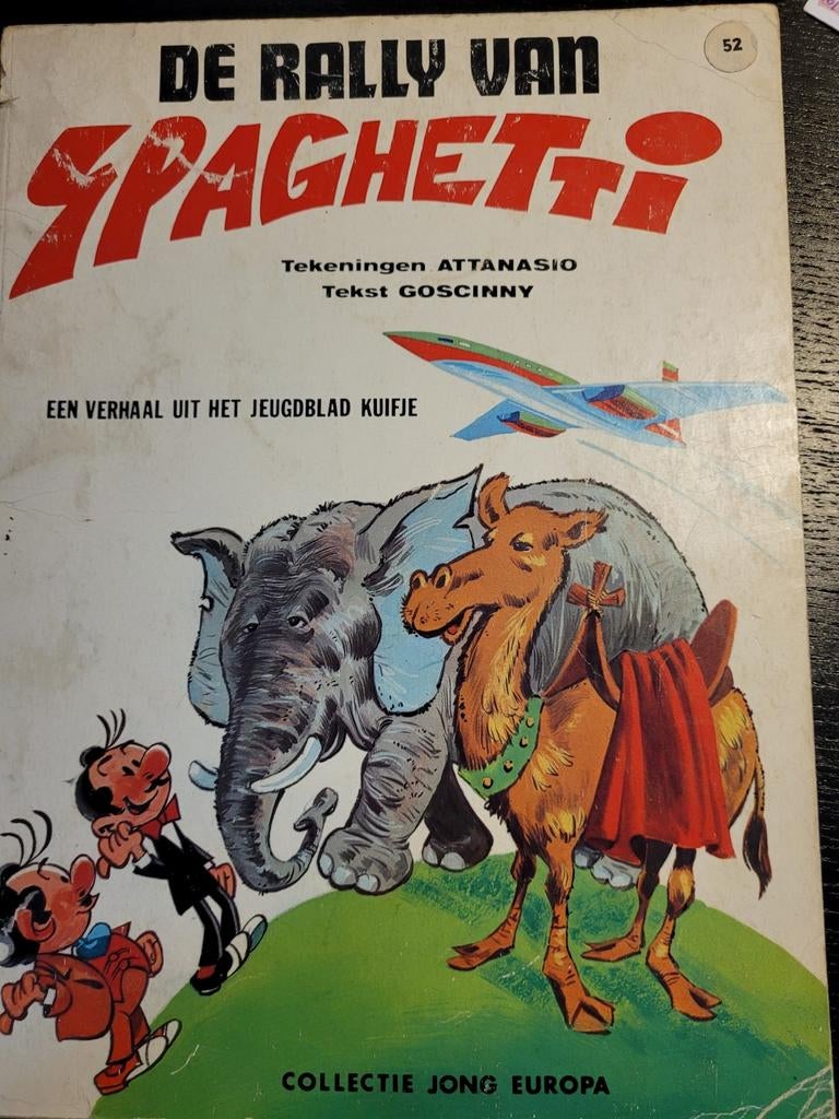 De rally van spaghetti, Goscinny, Boeken, Ophalen of Verzenden, Gelezen