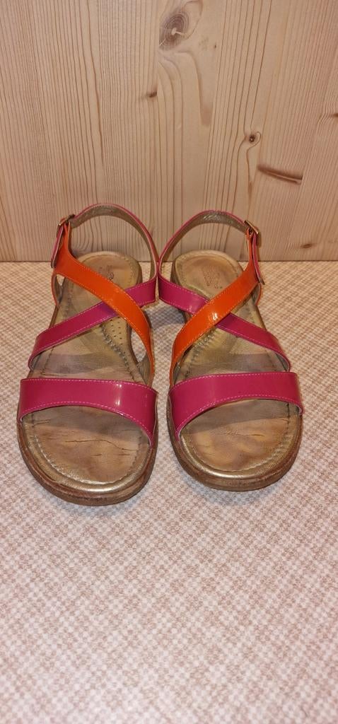 Kleurrijke Zecchino d'Oro Sandalen – Maat 39 – Made in Italy, Ophalen, Oranje, Sandalen of Muiltjes, Gedragen