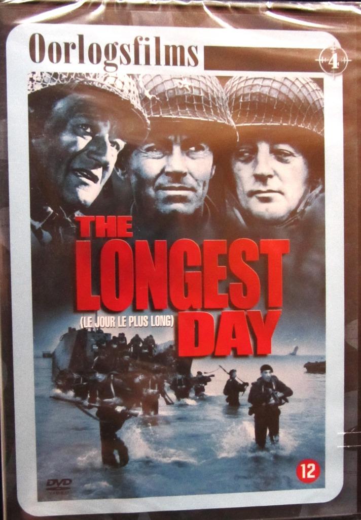 DVD OORLOG- THE LONGEST DAY (JOHN WAYNE EN VELE ANDEREN), Cd's en Dvd's, Alle leeftijden, Ophalen of Verzenden, Nieuw in verpakking