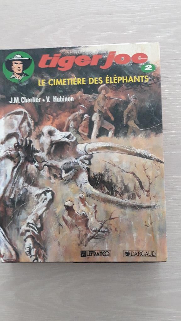 Tiger Joe 2 - Le Cimetière des Eléphants - Ed. Lefrancq, Boeken, Ophalen of Verzenden, Zo goed als nieuw