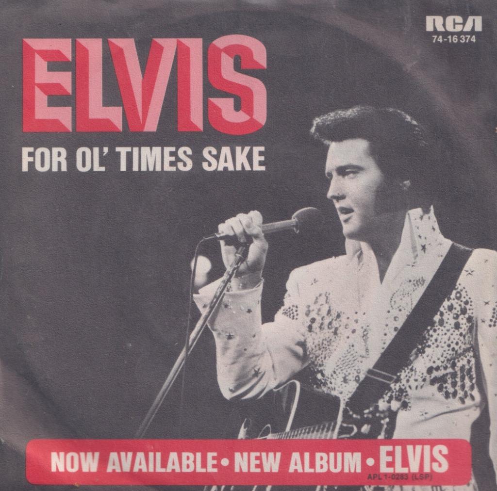 Elvis Presley – Raised on rock / For ol’ times sake - Single, Enlèvement ou Envoi, Utilisé, Pop