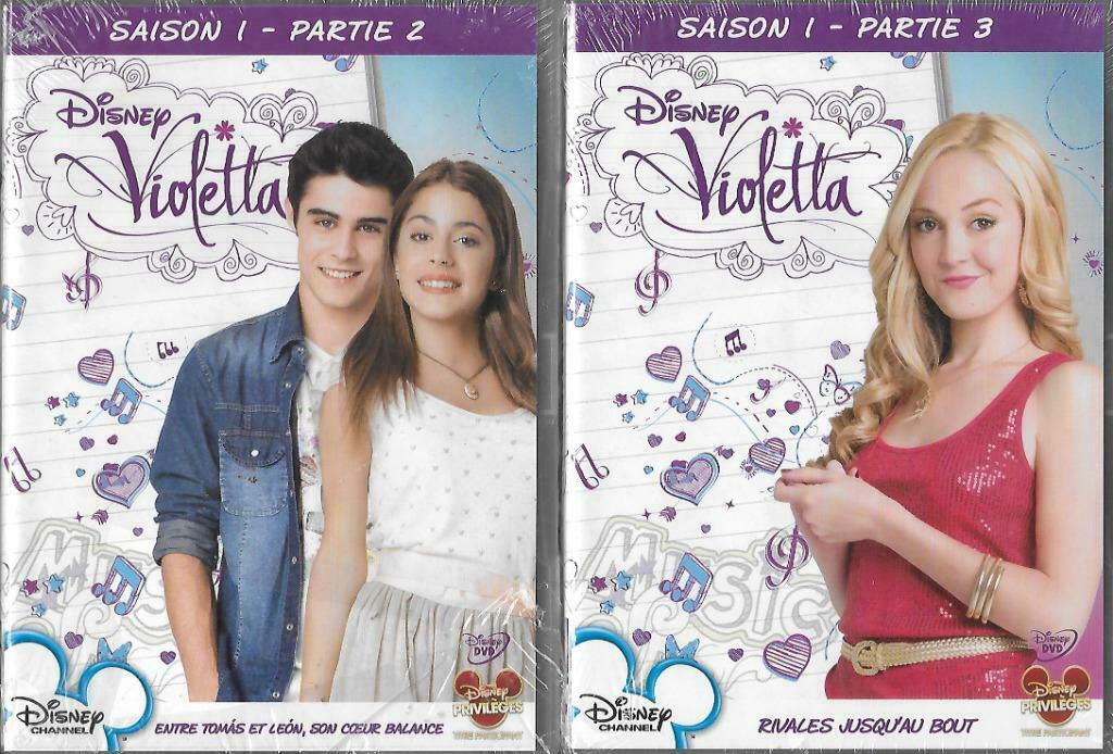 Violetta Saison 1 part 2-3-4, Cd's en Dvd's, Vanaf 9 jaar, Ophalen of Verzenden, Nieuw in verpakking, Komedie