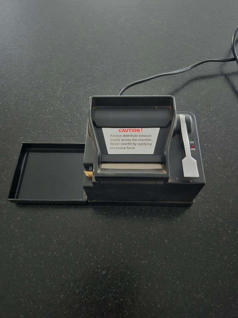 Sigarettenmaker elektrisch, Enlèvement