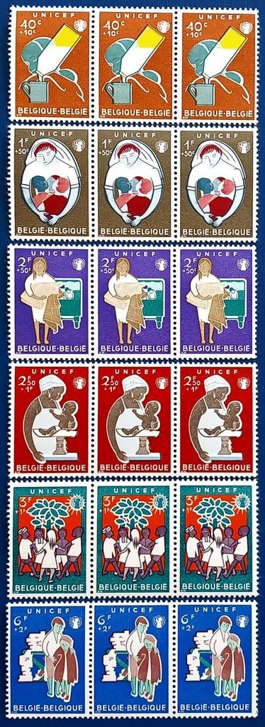 1960 UNICEF MNH**, Postzegels en Munten, Verzenden, Orginele gom, Postfris, Postfris
