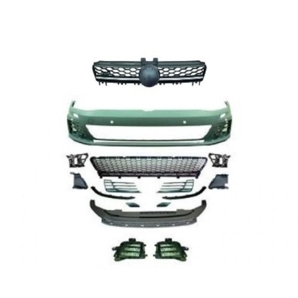 PARE CHOC LOOK GTD AVEC CALANDRE GTD VW GOLF 7 (12-16), Enlèvement