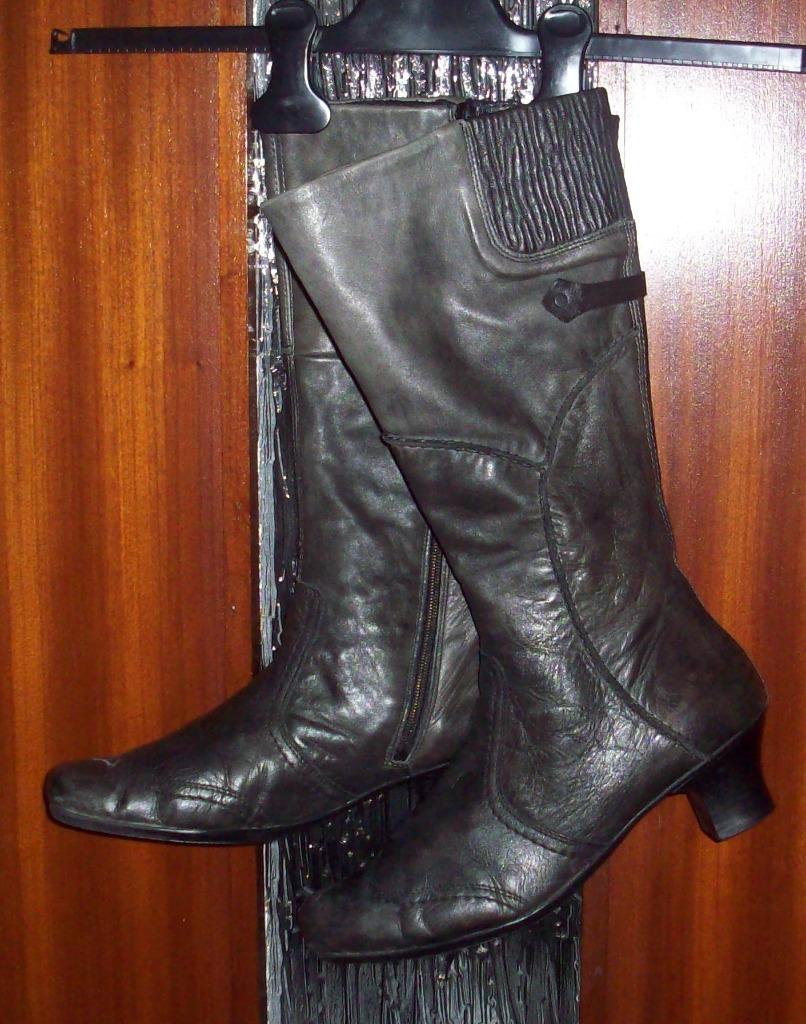 Bottes dame, Gris, Porté, Bottes hautes, Rieker