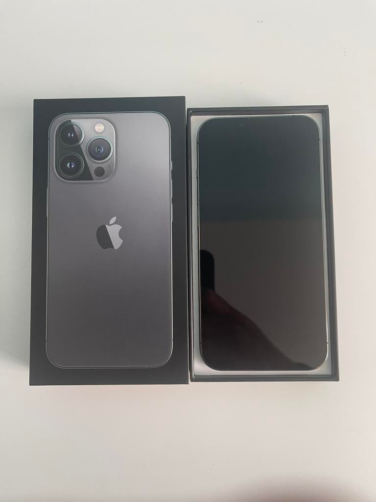iPhone 13 Pro 128GB | Graphite Grey | Batterij 83% | Doos, 128 GB, Ophalen of Verzenden, Zo goed als nieuw, IPhone 13 Pro