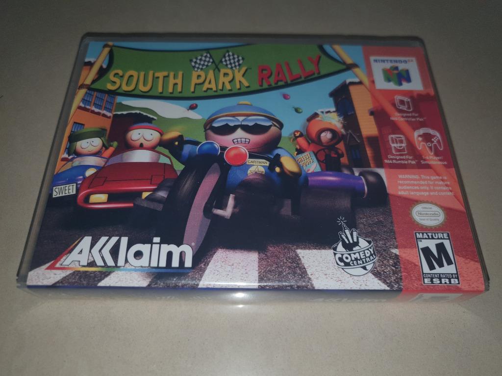South Park Rally N64 Game Case, Verzenden, Zo goed als nieuw