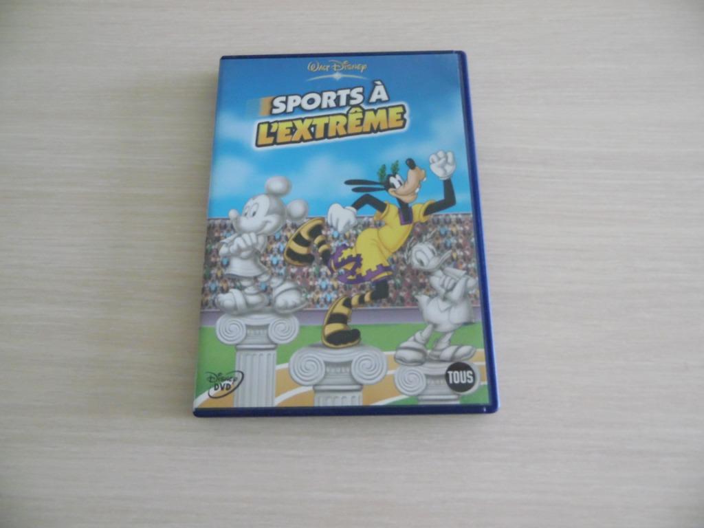 SPORTS À L'EXTRÊME       DISNEY, CD & DVD, DVD | Films d'animation & Dessins animés, Comme neuf, Américain, Tous les âges, Enlèvement ou Envoi