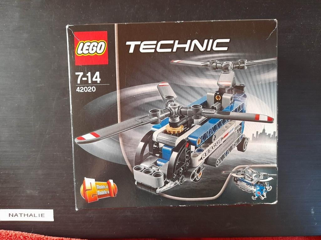 LEGO Technic - Helikopter met dubbele rotor - 42020, Enlèvement ou Envoi, Neuf, Ensemble complet, Lego
