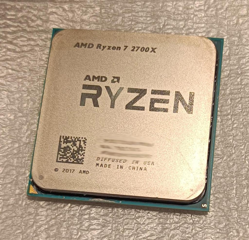 AMD Ryzen 7 2700X, Informatique & Logiciels, Processeurs, Utilisé, 8-core, 3 à 4 Ghz, Enlèvement