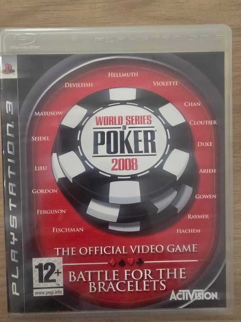 PS3 game World series of Poker 2008, Ophalen of Verzenden
